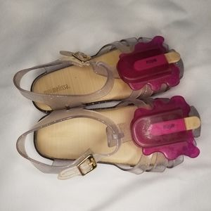 Mini Melissa popsicle sandals. EUC SIZE 11
